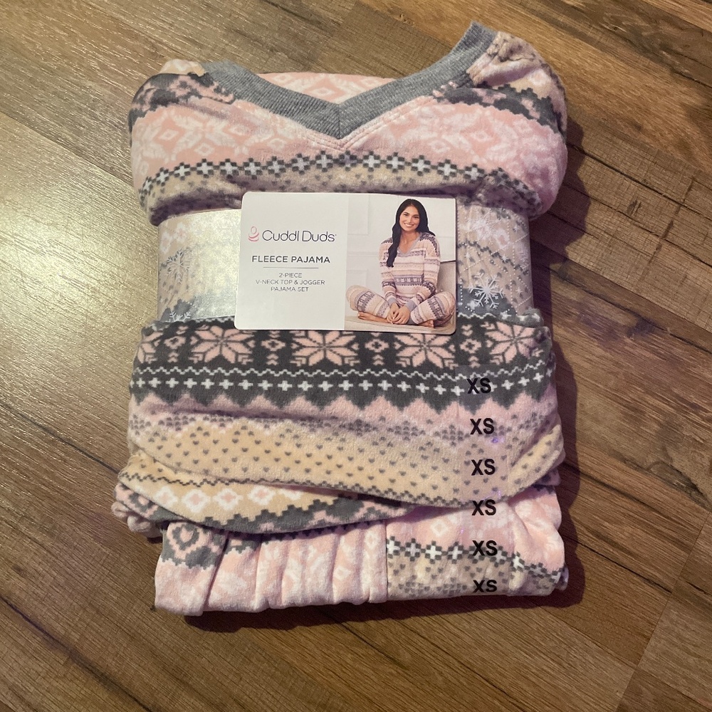 cuddle duds fleece pajamas